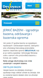 Mobile Screenshot of bazeni-jerkic.com